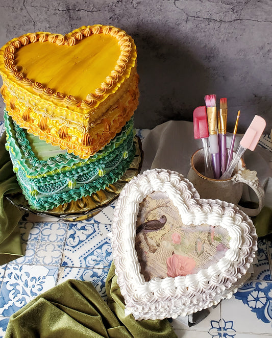 Buttercream Cake Inspired Treasure Box